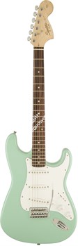 FENDER SQUIER AFFINITY SERIES STRATOCASTER LAUREL FINGERBOARD SURF GREEN электрогитара, накладка лаурэль, цвет серф грин - фото 96008