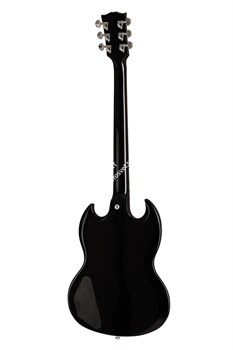 GIBSON SG Standard Ebony электрогитара, цвет черный, в комплекте кожаный чехол - фото 96205
