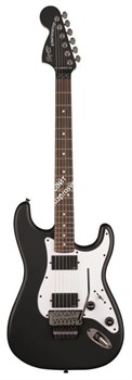 Fender Squier Contemporary Active Stratocaster HH, Flat Black Электрогитара, активные звукосниматели HH, Floyd Rose, черная - фото 96281