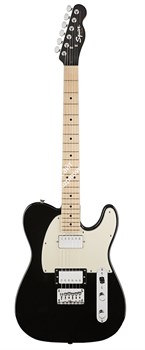 Fender Squier Contemporary Telecaster HH, Maple Fingerboard, Black Metallic Электрогитара, звукосниматели HH, цвет черный - фото 96338