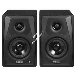 Tascam VL-S3BT активные студийные мониторы НЧ 3",  с BLUETOOTH RECEIVER усилитель 14 Вт + 14 Вт, 80 Гц - 22 кГц , разъёмы RCA и stereo mini-jack, 110 mm ? 170 mm ? 138 mm, вес активной 1.1 кг., пассивной  1.0 кг.. - фото 9649
