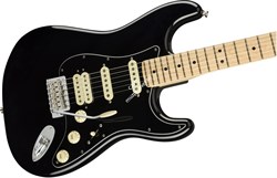 FENDER AMERICAN PERFORMER STRATOCASTER® HSS, MN, BLACK электрогитара, цвет чёрный, в комплекте чехол - фото 96540