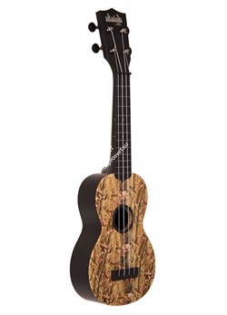 KALA KA-SU-CAMO Kala Ukadelic Camo, Soprano укулеле, форма корпуса - сопрано, цвет черный, рисунок 'Camo' на верхней деке - фото 96718