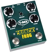 T-REX Crunchy Frog Педаль эффектов Overdrive для гитары (Boost, Volume, Gain, Blend, Tone)