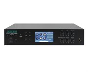 DSPPA MP-2708 Микшер-усилитель. 6 зон. Мощность 80 Вт/70в. Программируемый таймер. Плеер МР-3 (USB/SD), AM/FM тюнер. Сенсорный дисплей 4,3&quot;. 1 мик/вход, 1 AUX вход, 1 AUX выход. Размер 418х338х88 мм