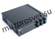 Миниатюрный настольный / настенный Public Address микшер - усилитель 120W/100V, 2Aux in – 2 х 2RCA, Mic In – XLR/TSR 6,35mm