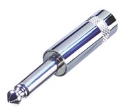 Neutrik NYS201 кабельный разъем Jack 6.3мм TS (моно), штекер металический корпус для кабеля 6мм