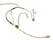 SENNHEISER HSP 4-EW-3 - минимикрофон с оголовьем для радиосистем evolution, миниджек, бежевый, кард. - фото 114123