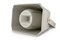 Двухполосный музыкальный рупорный громкоговоритель, 15/30/50W-100V, IP65, цвет серый - фото 155896