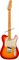 FENDER American Ultra Telecaster®, Maple Fingerboard, Plasma Red Burst электрогитара, цвет красный в комплекте кейс - фото 163505