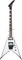 JACKSON JS32 KV, AH FB, BLK W/WHT BVL электрогитара, цвет черный с белыми гранями - фото 165216