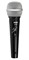 SHURE SV100-A микрофон динамический вокально-речевой с выключателем и кабелем (XLR-6.3 мм JACK), черный, серебристая сетка - фото 17784