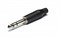 ACPS-GB-AU - Кабельный разъем Jack 1/4", M Серия, Стерео, Прямой, Черный, Позолоченные контакты - фото 199641