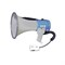 SHOW ER-66SD - мегафон ручной 25 Вт, выносной микрофон, сирена, пластик - фото 38212