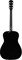 FENDER CC-60S BLK акустическая гитара, топ - массив ели, цвет черный - фото 65182