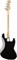 FENDER PLAYER JAZZ BASS LH MN BLK Бас-гитара левосторонняя, цвет - фото 65328