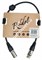 ROCKDALE MC001-30CM готовый микрофонный кабель, разъёмы XLR, длина 30 см - фото 68768