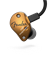 FENDER FXA7 PRO IEM- GOLD Внутриканальные наушники с 9,25мм драйвером, двумя HDBA твиттерами и бас портом - фото 72024