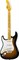 FENDER SQUIER CLASSIC VIBE STRATOCASTER® '50S LEFT-HANDED MAPLE FINGERBOARD 2-COLOR SUNBURST электрогитара Classic Vibe '50s S - фото 87123