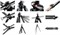Штатив Manfrotto 055XPROB/808RC4 Kit tripod/head - фото 98665